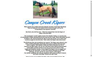 Canyon Creek Kigers