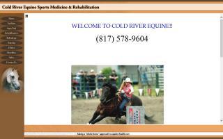 Cold River Equine Sports Medicine & Rehabilitation
