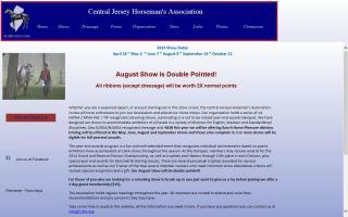 Central Jersey Horseman's Association - CJHA