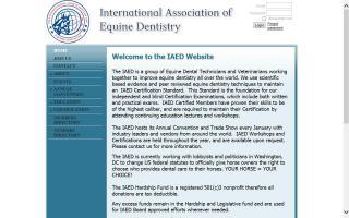International Association of Equine Dentistry - IAED
