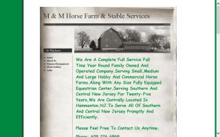M & M Horse Farm & Stable Services