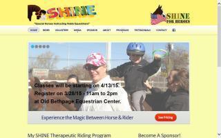 My SHINE Program - Special Horses Instructing Noble Equestrians