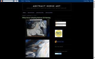Abstract Horse Art