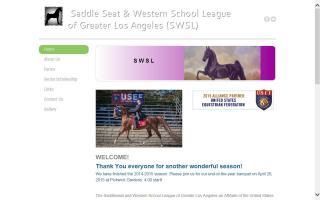 Saddleseat and Western School League of Greater Los Angeles - SWSL