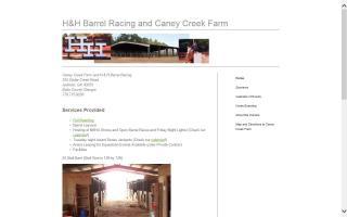 H & H Barrel Racing / Caney Creek Farm
