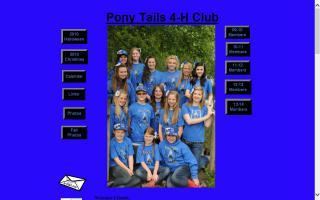 Pony Tails 4-H Club
