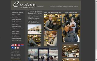 Custom Saddlery West Shop