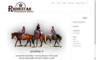 Rhinestar Performance Horses