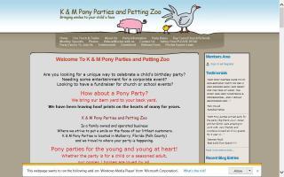 K & M Pony Parties and Petting Zoo
