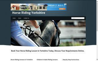 Horse Riding Yorkshire