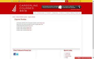 Careerline Courses Asia - Equine Studies