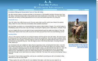 A.A. Taos Ski Valley Wilderness Adventures