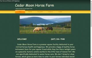Cedar Moon Horse Farm