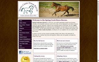 Spring Creek Horse Rescue