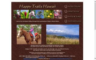 Happy Trails Horseback Riding Hawaii