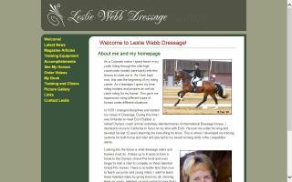 Leslie Webb Dressage