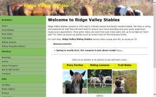 Ridge Valley Stables