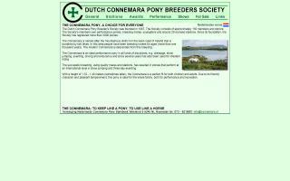 Dutch Connemara Pony Breeder's Society