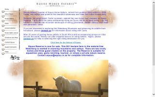 Equus Horse Safaris