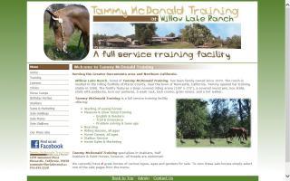 Tammy McDonald Training at Willow Lake Ranch