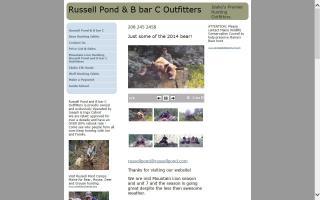 Russell Pond & B bar C Outfitters