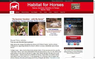 Habitat for Horses - HfH /  Lone Star Equine Rescue - LSER