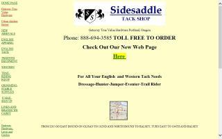 Sidesaddle Tack Shop