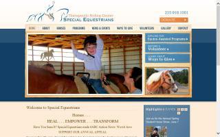 Special Equestrians Therapeutic Riding and Driving Program