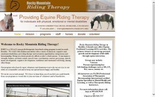 Rocky Mountain Riding Therapy