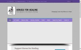 Horses for Healing Therapeutic Riding Center