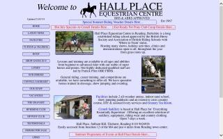 Hall Place Equestrian Centre / Centell Saddlery