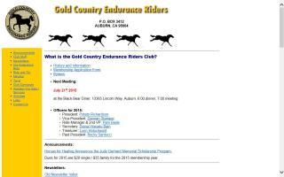 Gold Country Endurance Riders