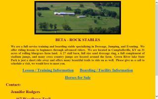 Beta-Rock Stables