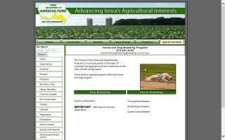 Iowa Department of Agriculture - Horse and Dog Breeding Bureau
