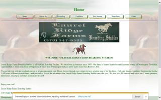 Laurel Ridge Farms Boarding Stables
