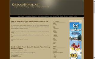 OregonHorse.net - Oregon's Horse Community