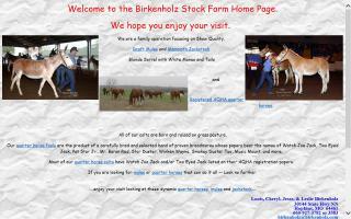 Birkenholz Stock Farm