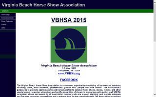 Virginia Beach Horse Show Association - VBHSA