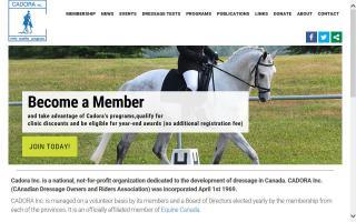 CAnadian Dressage Owners and Riders Association - CADORA Inc.
