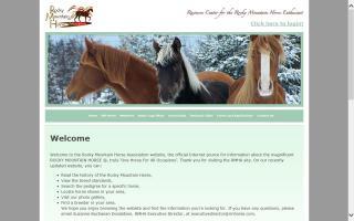 Rocky Mountain Horse Association, The - RMHA