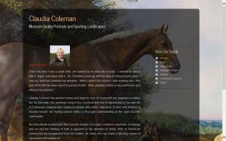 Equine Artist Claudia Coleman